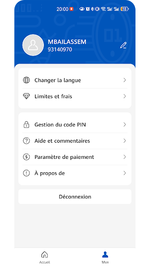 Moov Money Agent TD Screenshot 1