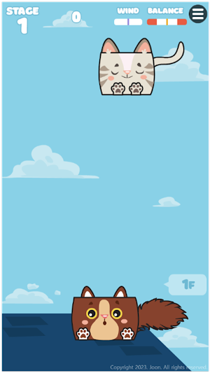 Cat on the Roof Screenshot 1