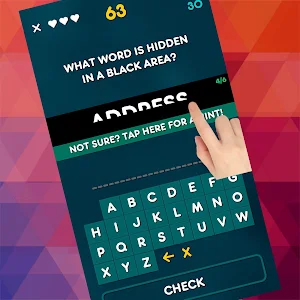 Hidden Word Brain Exercise - Free Screenshot 1