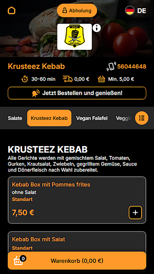 Krusteez Kebab Screenshot 2