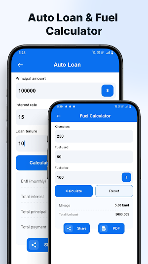 Loancash - Emi Loan Calculator Screenshot 3