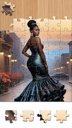 Black Jigsaw - Jigsaw Puzzles Screenshot 2