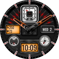 Hybrid COMODAR WS61 Watch face