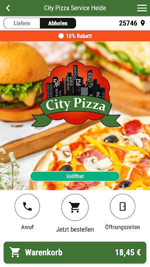 City Pizza Service Heide Screenshot 0