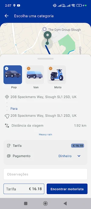Rotta Passageiro Screenshot 2