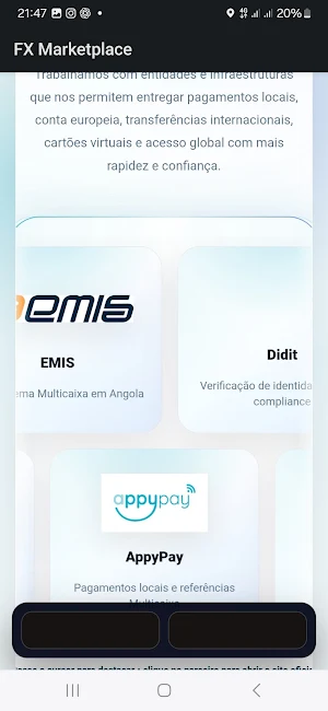 FX Marketplace Screenshot 1