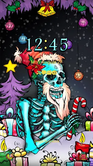 Winter Skull - Wallpaper Screenshot 1