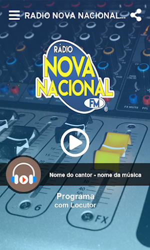 Rádio Nova Nacional Screenshot 1