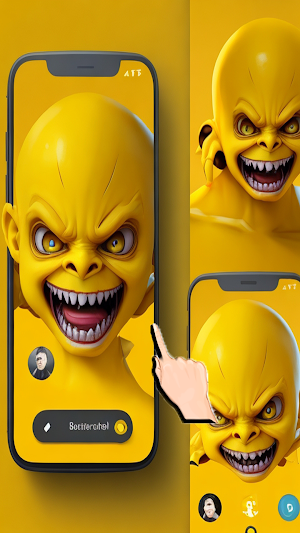 Scary Baby Evil Video Call Screenshot 0