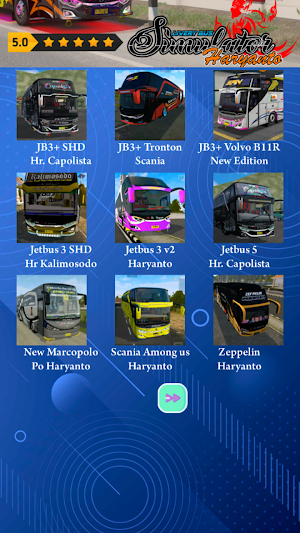 Livery Bus Simulator Haryanto Screenshot 3