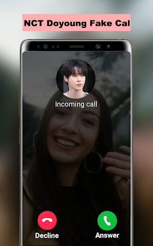 Doyoung Fake Call Screenshot 2