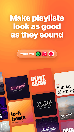 Lunex - Playlist Cover Maker Screenshot 0