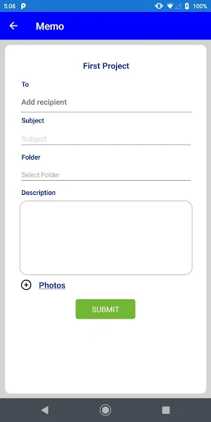 PIRS:Memo Screenshot 3