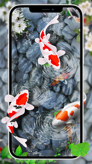Fish Live Wallpaper 3D Touch Screenshot 3