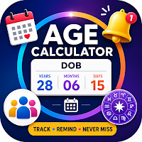Age Calculator: DOB & Tracker