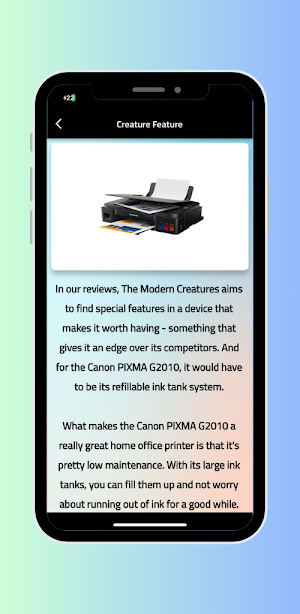 Canon G2010  Printer guide Screenshot 3