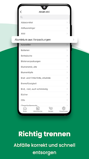 AHE Abfall App Screenshot 3