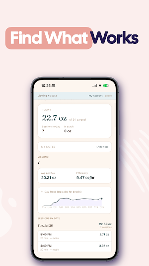 Pump Coach: Pumping Tracker Screenshot 1