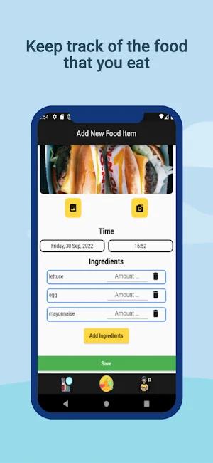 Food Intolerance Symptom Diary Screenshot 0