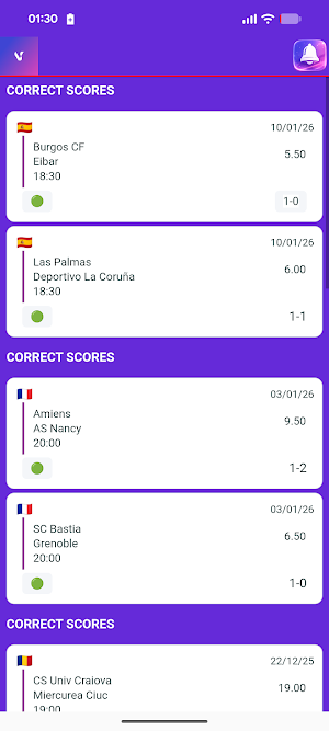 Victory Scores Screenshot 3