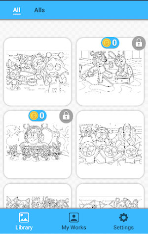 Sprunki coloring by numbers Screenshot 0