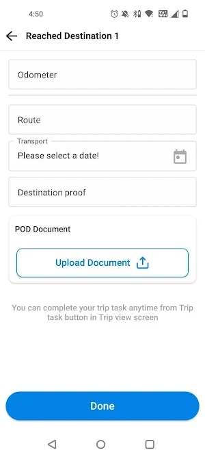 Employee App | TransportSimple Screenshot 0