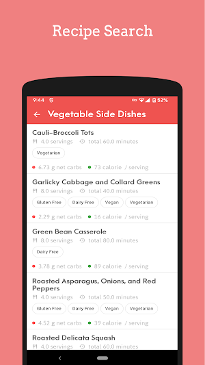 Diabetic Cookbook and Plan Screenshot 1