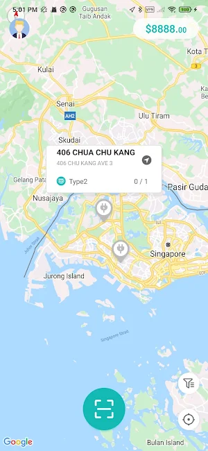 SuperCharge.SG EV Charging Screenshot 0