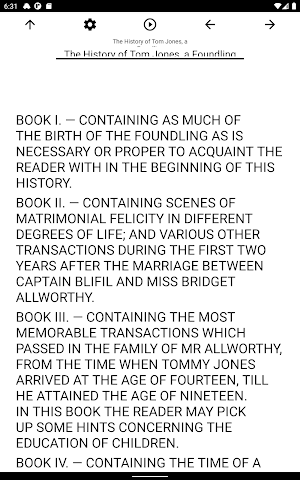Book, The History of Tom Jones, a Foundling Screenshot 2