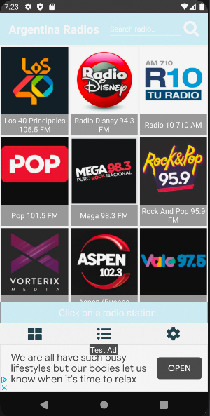 Argentina Radios Screenshot 0
