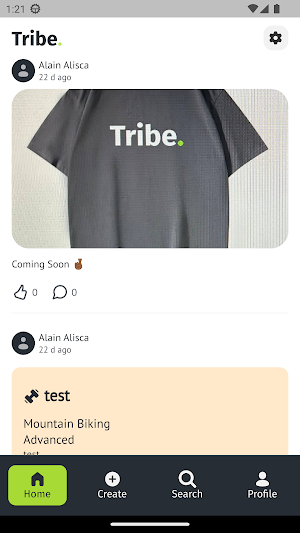 Tribe - Sport & Fitness App Screenshot 0