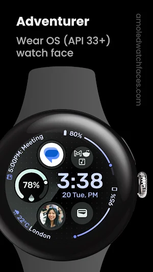 Adventurer Watch Face Screenshot 0
