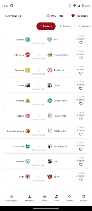 Brasileirão 2023 - Série B Screenshot 0