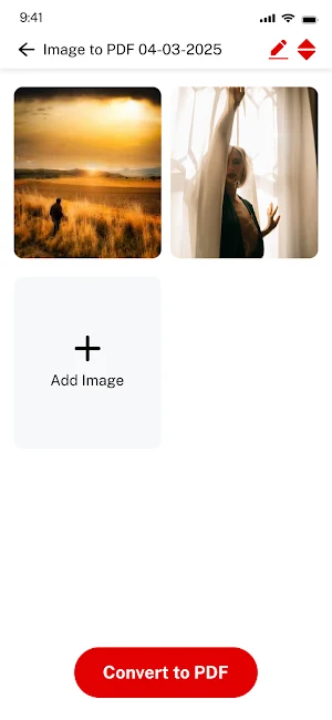 Image to PDF Converter Screenshot 0