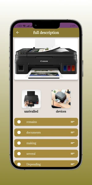 Canon Pixma Inkjet help Screenshot 0