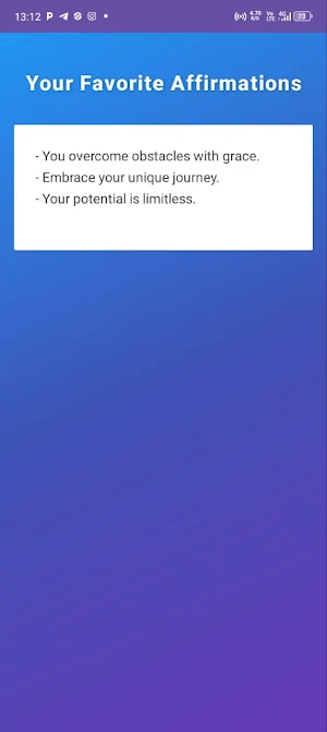 daily Affirmation Screenshot 3