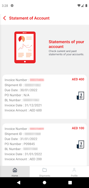 ProConnect Supply Chain LGSTS Screenshot 3