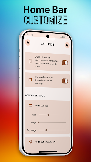 Phone 16 Home Bar Screenshot 2