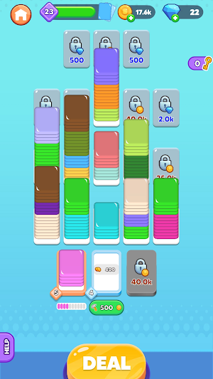 Card Shuffle - Sort Puzzle Screenshot 0