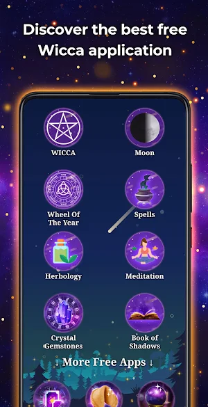 Wicca - Calendar, spells, plants and guide Screenshot 0