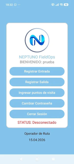 Neptuno FieldOps Screenshot 1