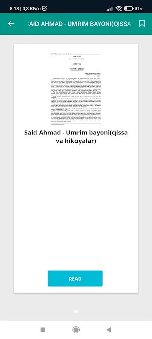 O'zbek adabiyoti 2 Screenshot 2