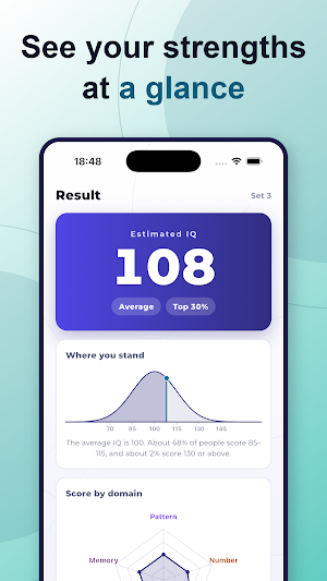 5-Minute IQ Test & Profile Screenshot 3