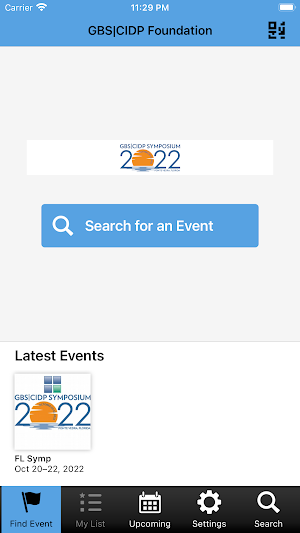 GBS|CIDP Events Screenshot 0