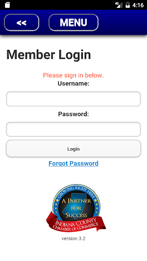 Indiana County Chamber Screenshot 2