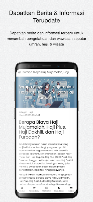Mujamalah - Kuota Haji Resmi Screenshot 1