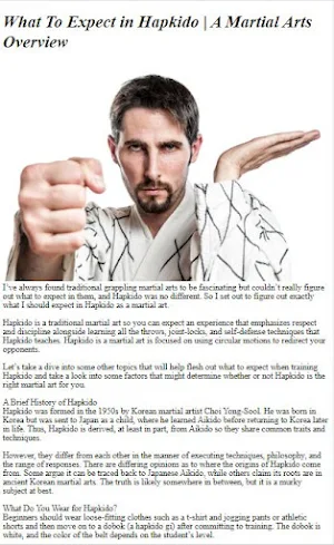 How to Do Hapkido Training Screenshot 1