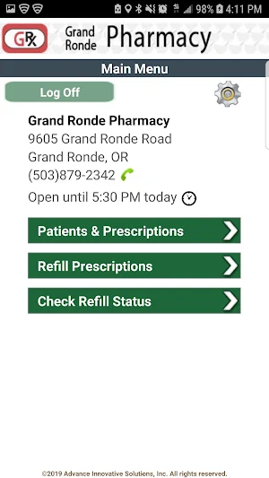 Grand Ronde Pharmacy Screenshot 1