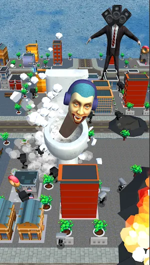 Toilet Rampage: Monster Smash Screenshot 2