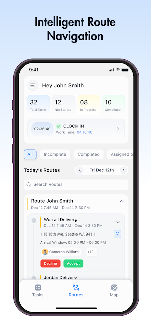 Arrivy Beta Screenshot 2
